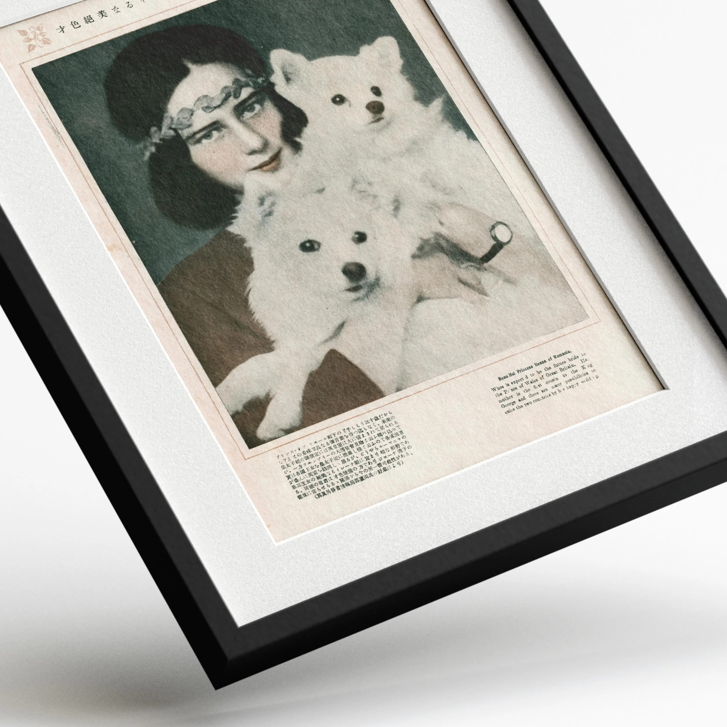 Beautiful Princess Ileana of Rumania — framed preview