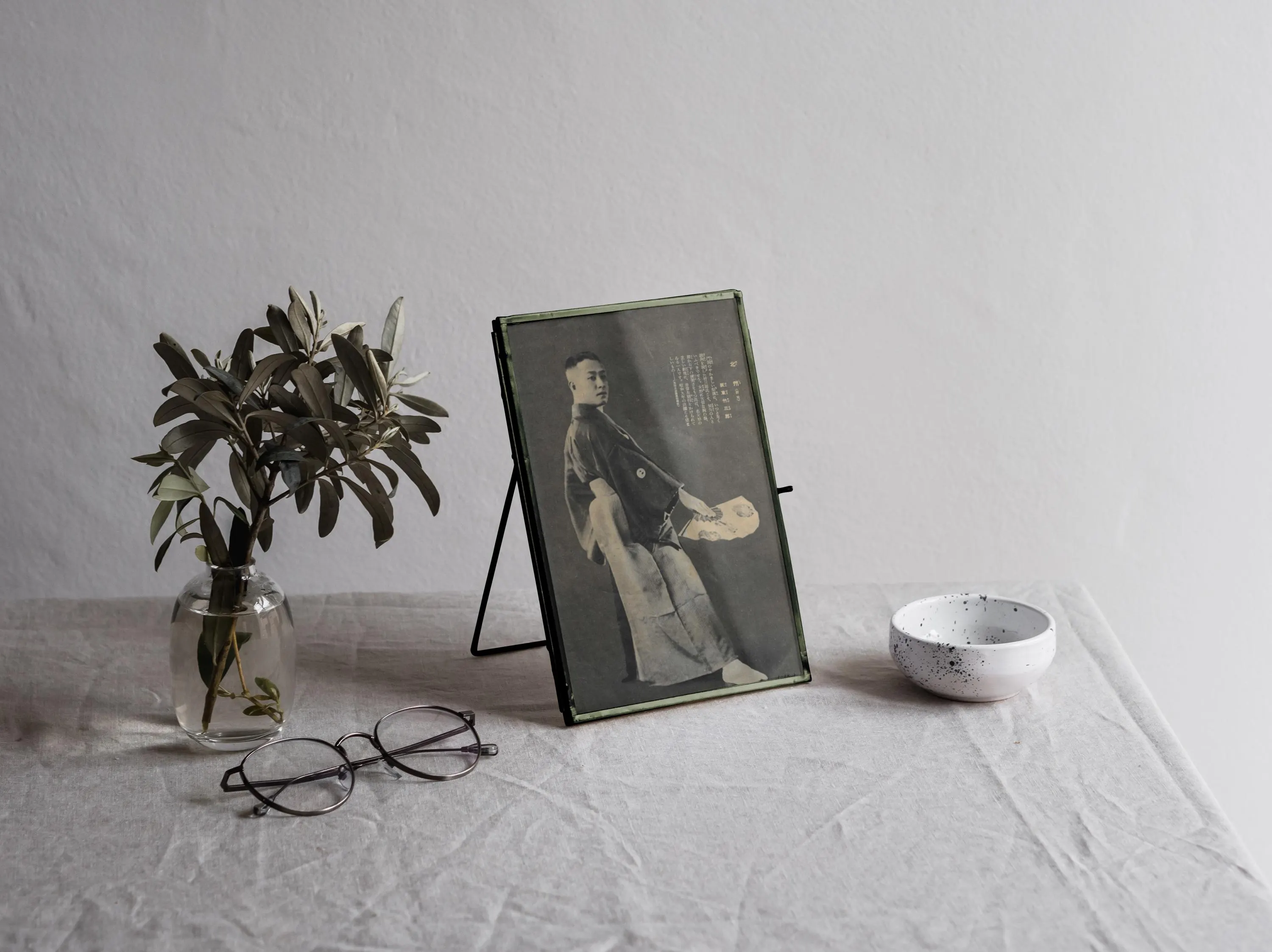 Vintage Artistic Photograph of Takesaburo’s Kabuki Grace — framed preview